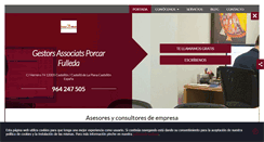 Desktop Screenshot of gestoria-porcarfulleda.com