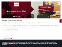 Tablet Screenshot of gestoria-porcarfulleda.com
